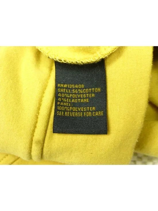 STS Ranchwear Mustard Hoodie With Aztec Print Hood & Buttons Size S Cotton Blend - Picture 10 of 12